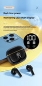 True Wireless Earphone Hifi Stereo Sound Enc Bluetooth Headphones Power Display Earbuds For Iphone Samsung Headset Cable