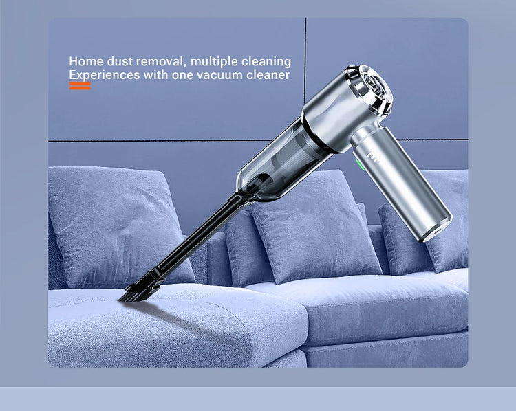Youpin Car Vacuum Cleaner Strong Suction Cordless Wireless Cleaner Portable HandHeld Vacuum Cleaner Cleaning Machine New - ElectronAge