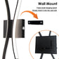 Black White Rechargeable LED Wall Light USB Type-C Battery Operated Wireless Wall Lamp 60/80cm Touch Switch Dimmable Wall Lights