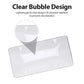 1/2 Pack Clear License Plate Tag Frame Covers Shields Protector for Car/Truck