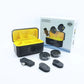 basix Wireless Lavalier Microphone with Charging Case for Live Interview - ElectronAge