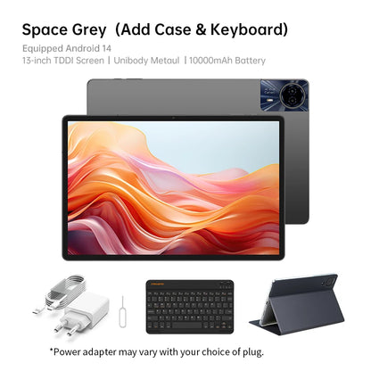 Teclast T65 Max Tablets 13" FHD Display MediaTek G99 8GB RAM 256GB ROM 10000mAh Battery  Android 14  Widevine L1 Global Version