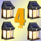 Super-cheese Solar-Powered Waterproof Outdoor Wall Light