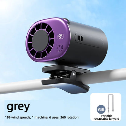 2026 Portable Mini Outdoor Refrigeration Clip Fan 4000mAh