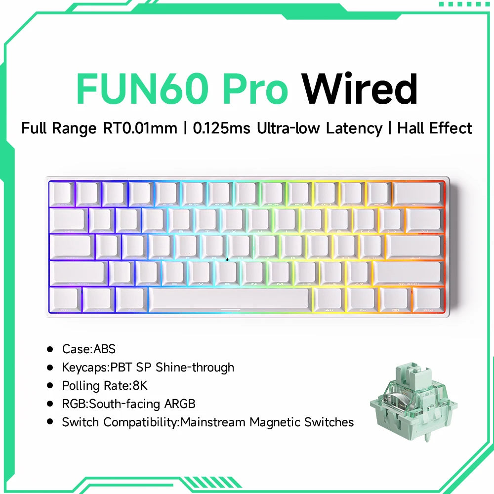 Akko MonsGeek FUN60 Mechanical Keyboard - ElectronAge