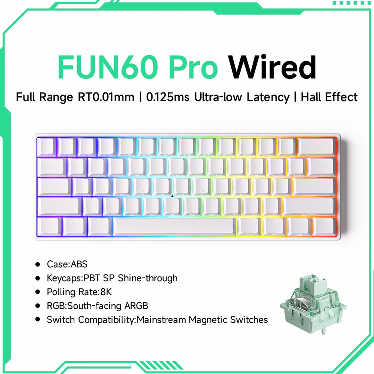Akko MonsGeek FUN60 Mechanical Keyboard - ElectronAge