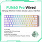 Akko MonsGeek FUN60 Mechanical Keyboard - ElectronAge