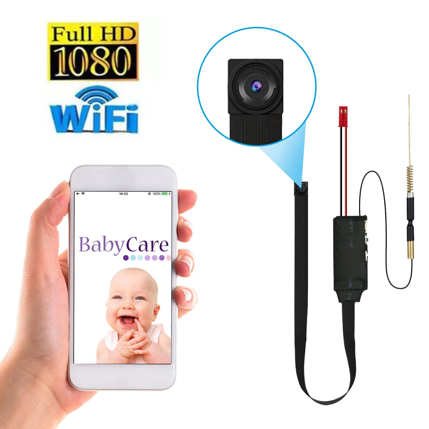 CUGUU 128GB WiFi Mini Camera - ElectronAge
