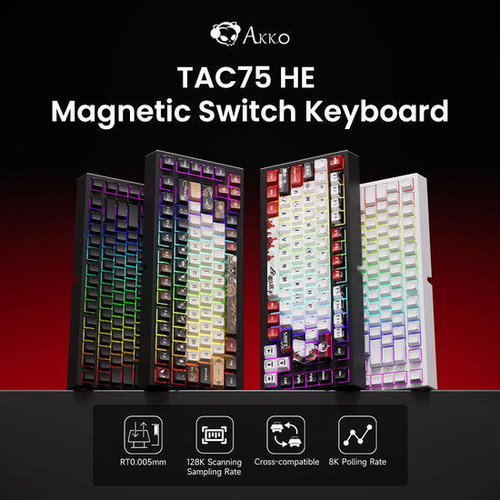 AKKO TAC75 HE Magnetic Switch Keyboard - ElectronAge