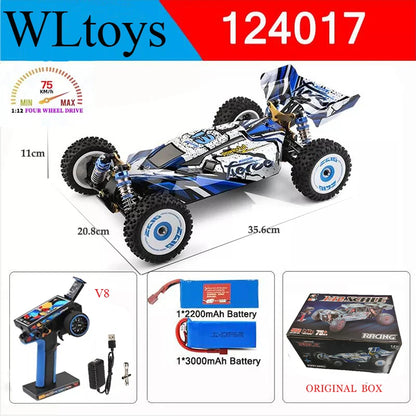 Wltoys 124017-V8 1/12 2.4G Racing RC Cars