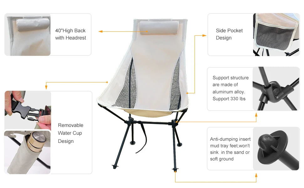 SkyLounge Foldaway Chair - ElectronAge