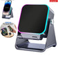 5-in-1 Wireless Induction Bluetooth Speaker with Adjustable Phone Stand