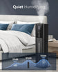 8L Ultrasonic Cool Mist Humidifier with Timer, 360° Nozzle, 3 Speeds for Bedroom, Large Room, Baby & Plants