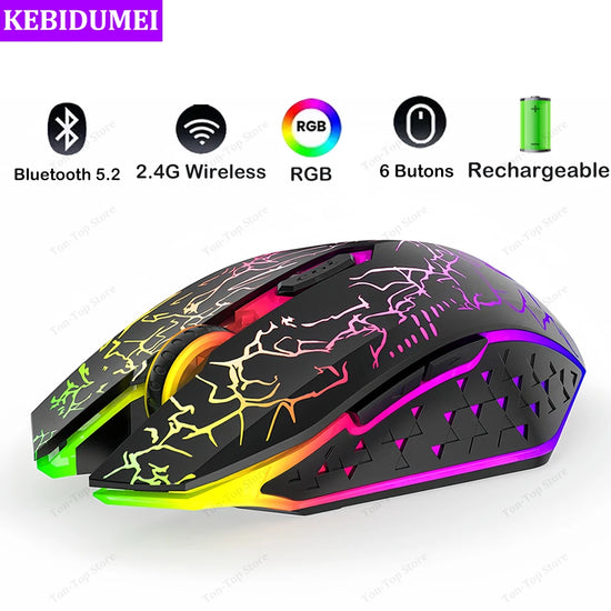 SilentRGB Pro Bluetooth 5.2 Mouse - ElectronAge