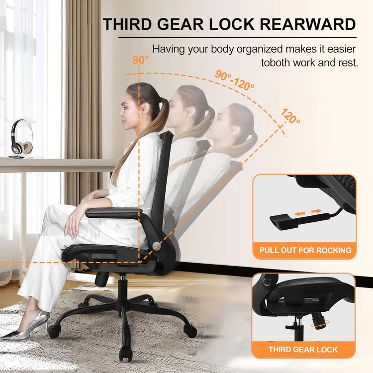 Ergonomic Rocking Gaming Chair - ElectronAge