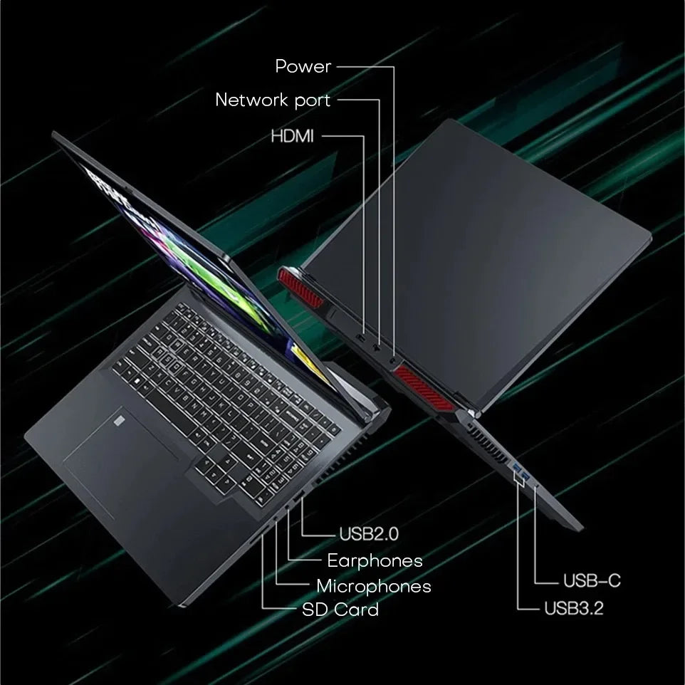 16" Windows 11 intel Core i7-6700HQ Pro Laptop - ElectronAge