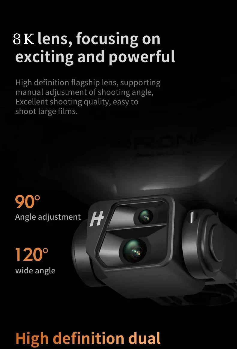 KY102 Drone 8K Dual Camera Quadcopter - ElectronAge