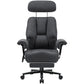Executive Office Chair with Foot Rest and Waist Lumber Support - ElectronAge