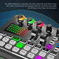 UV color stripe/dynamic microphone professional audio mixer - ElectronAge