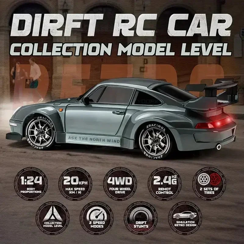 4WD RC Drift Car 1:24 2.4GHz Limited Edition - ElectronAge