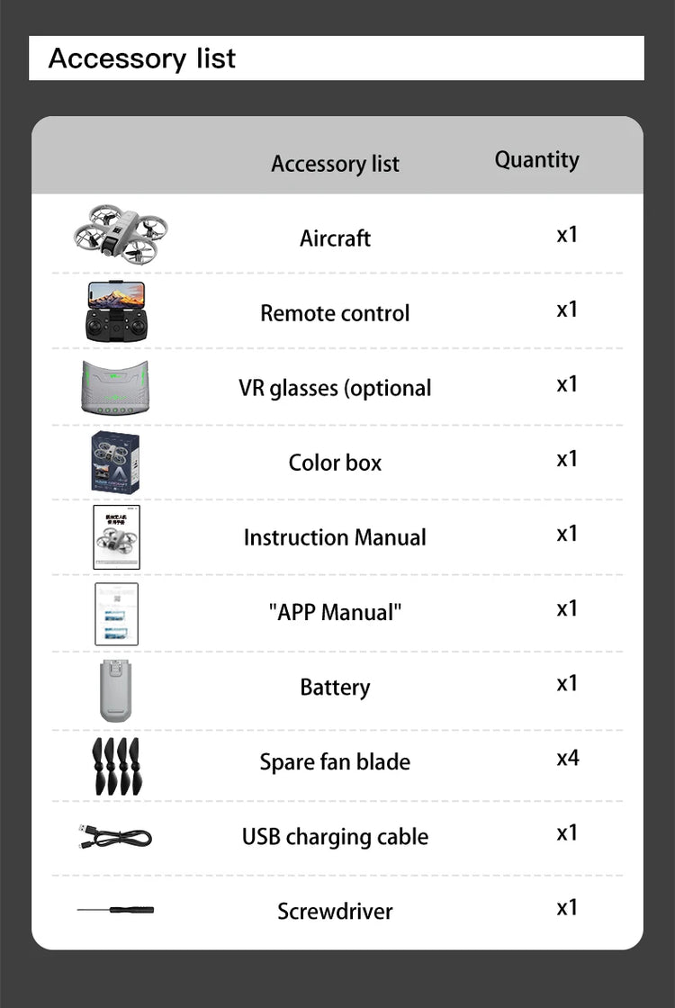 2026New X228 VR Drone 8K - ElectronAge