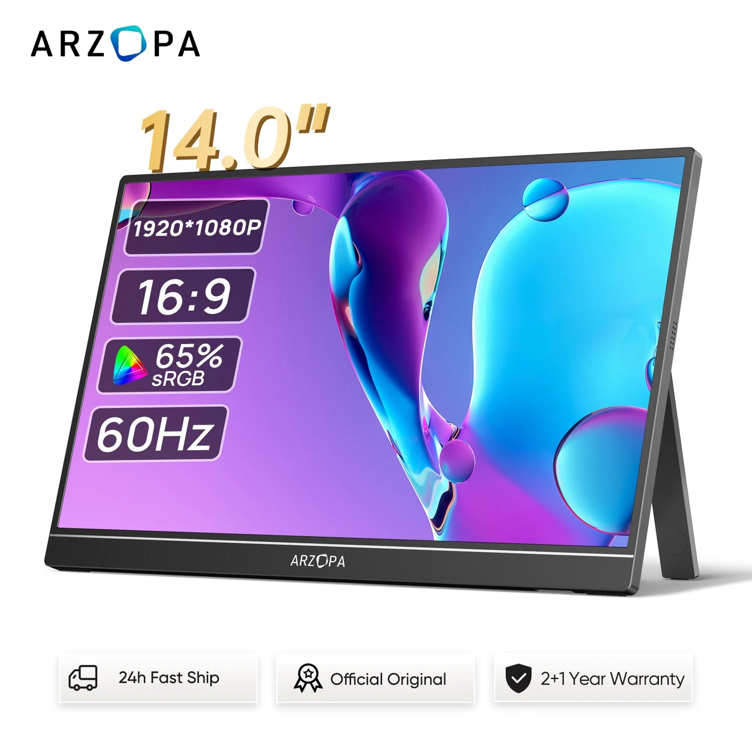 ARZOPA 14inch Mini Portable Monitor - ElectronAge