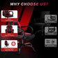 Ergonomic Gaming Chair with PU Leather Adjustable Swivel - ElectronAge