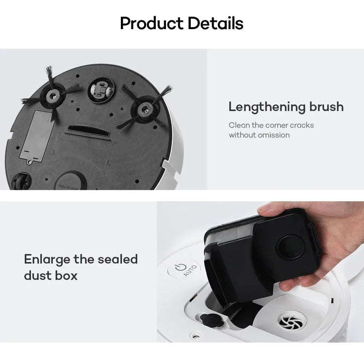 obowAI 4-in-1 Automatic Intelligent Sweeping Robot - ElectronAge