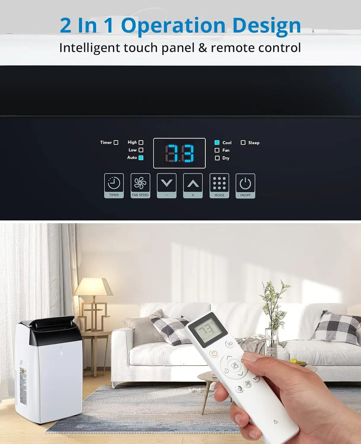 Adoolla 14000 BTU Portable Air Conditioners - ElectronAge