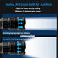 Super Bright LED Handheld Outdoor Flashlight, Adjustable Zoom, USB Rechargeable and dischargeable with Type-C Interface 1800mah