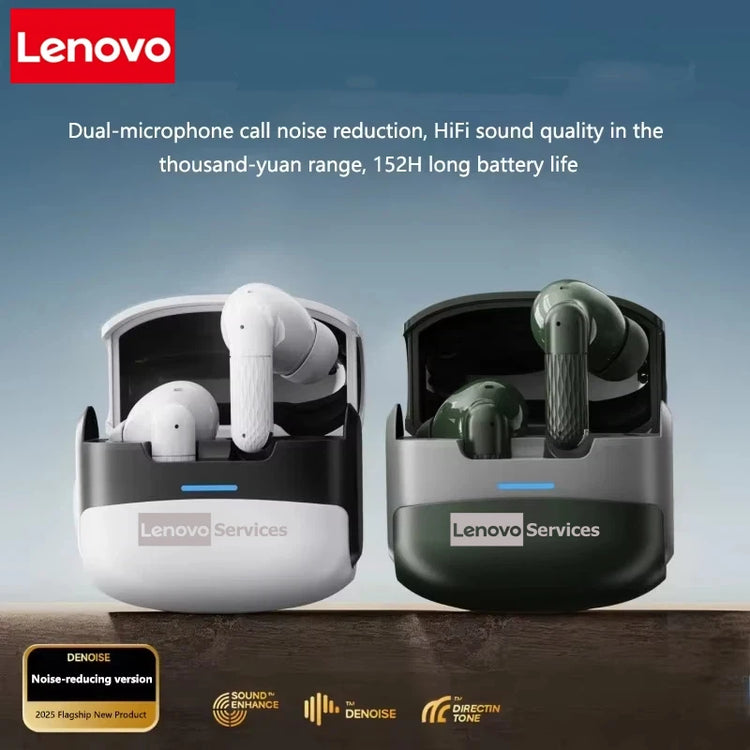 Lenovo New Wireless Earphones Bluetooth Headsets - ElectronAge