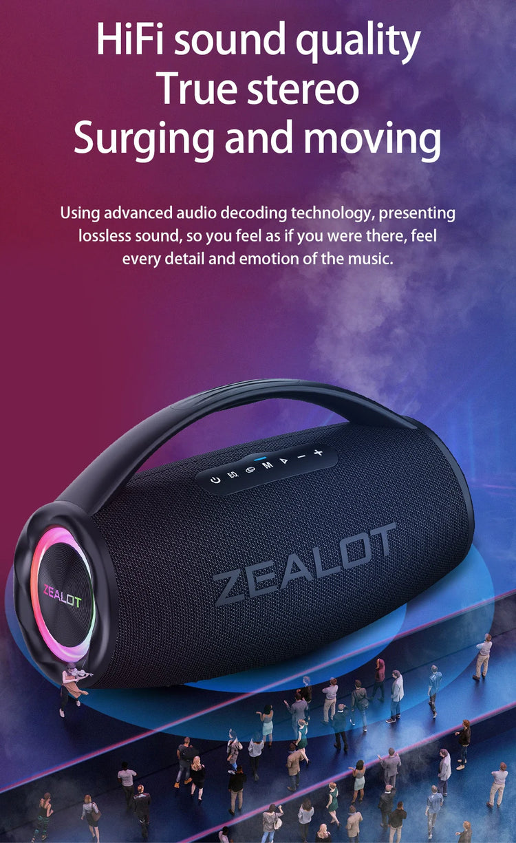 ZEALOT S97 80W Wireless speaker - ElectronAge
