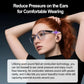 Smart glasses, app translation, color-changing lenses, high-definition voice calls, Hi-Fi music quality, open-ear audio glasses.