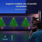 RGBIC Curtain Light String USB Plug Remote Control LED Curtain Light APP Bluetooth Control String Lights for Room Decorations