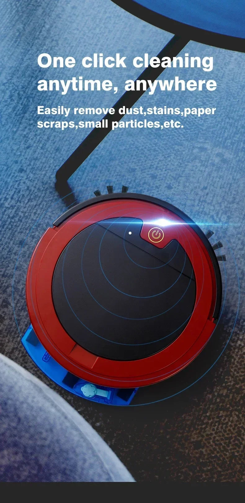 Intelligent Sweeping Robot Large Water Tank - ElectronAge