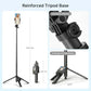 Wireless Selfie Monitor Vlogging Kit with Microphone 65in Extendable Phone Tripod Selfie Stick Magnetic Back Camera Monitor 164