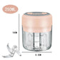 100ML/250ML Electric Meat Mincer Garlic Chopper - ElectronAge