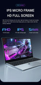 15.6 Inch AMD Ryzen R7 4700U/R5 4500U MAX 36GB DDR4 M.2 2TB SSD Windows 10/11 Gaming Laptops Notebook Blacklit Keyboard