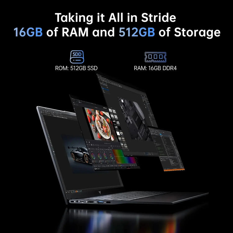 ACEMAG 15.6Inch FHD IPS AMD Ryzen 3 Laptop - ElectronAge