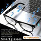 AI Translation Smart Glasses, Anti-blue light lens, Support 160+ languages real-time translation, Stylish audio glasses.