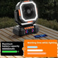 Rechargeable Portable camping Fan 40000mah 720° Rotating Hanging Fan Night Light Air Cooler Outdoor Camping Tent fans ventilador