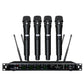 Leicozic 4 Channel Wireless Microphone Professional Radio System - ElectronAge