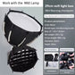 Roreta ZU80/ZU60 Photo Studio Light COB Bi-Color 2500-8500K CRI≥95 TLCI≥97 With Diffuser LED Video Lights Fill Lighting