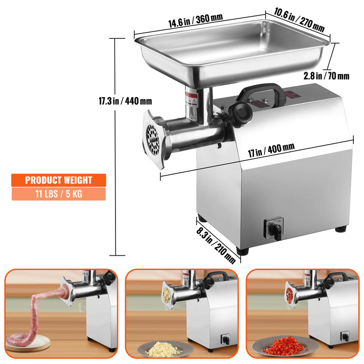 VEVOR SucceBuy Electric Meat Grinder - ElectronAge