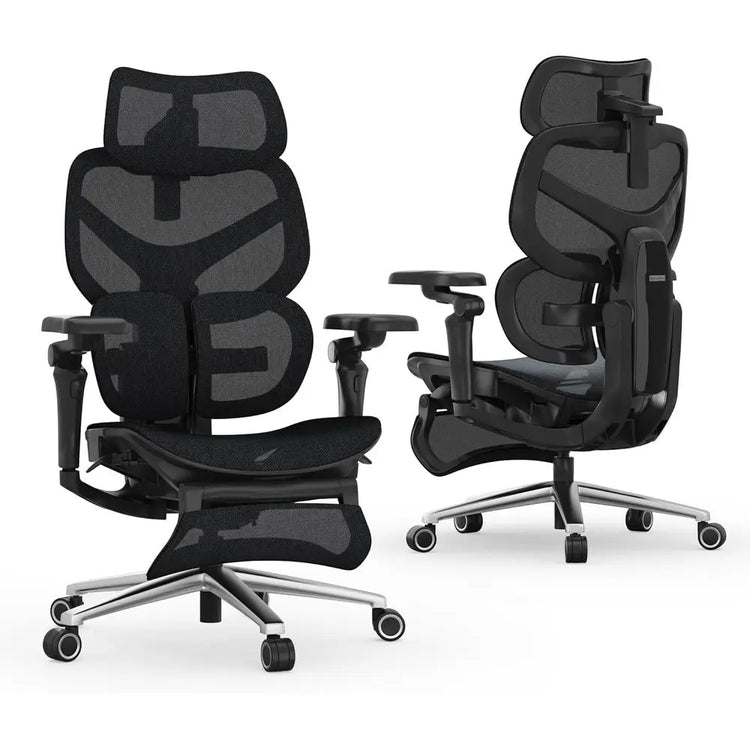 Ergonomic Gaming Chair with Adaptive Lumbar Support - ElectronAge