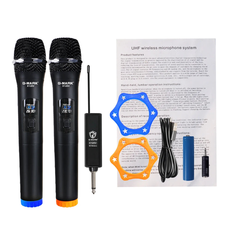 Wireless Microphone G-MARK X120V 2 - ElectronAge