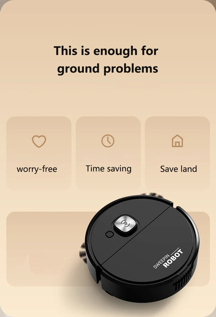 XMSJ Mini Vacuum Cleaner 3-in-1 Robot Vacuum Cleaner - ElectronAge