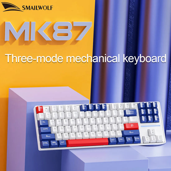 SMAILWOLF MK87 Bluetooth wireless mechanical keyboard - ElectronAge