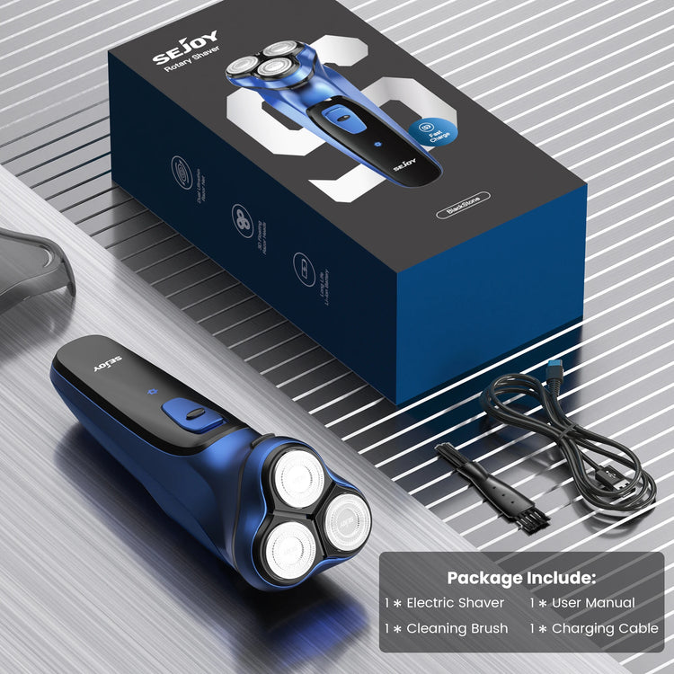 Sejoy Electric Razor for Men Rechargeable Electric Razor - ElectronAge