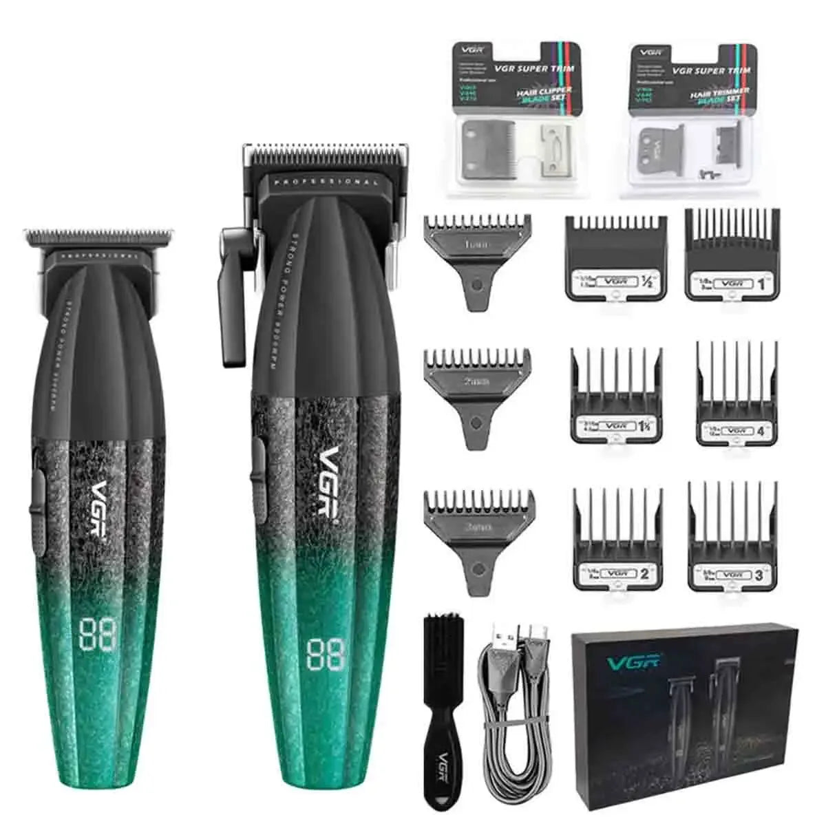 VGR Hair Trimmer Professional 9000 RPM Hair Clipper - ElectronAge